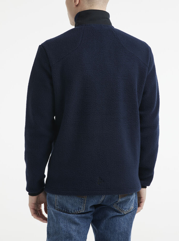Craft - ADV Explore Pile Fleece Jacket M, Navy Blue