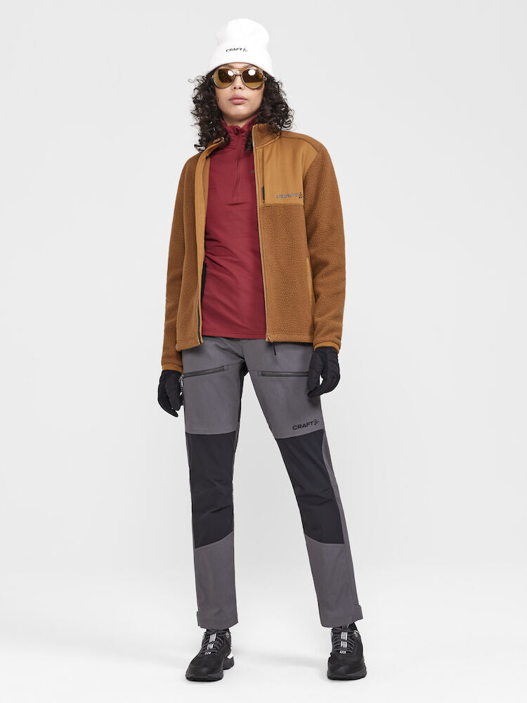 Craft - ADV Explore Pile Fleece Jacket Woman, Roots