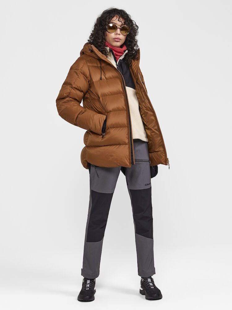 Craft - ADV Explore Pile Fleece Vest Woman, Ecru/Black