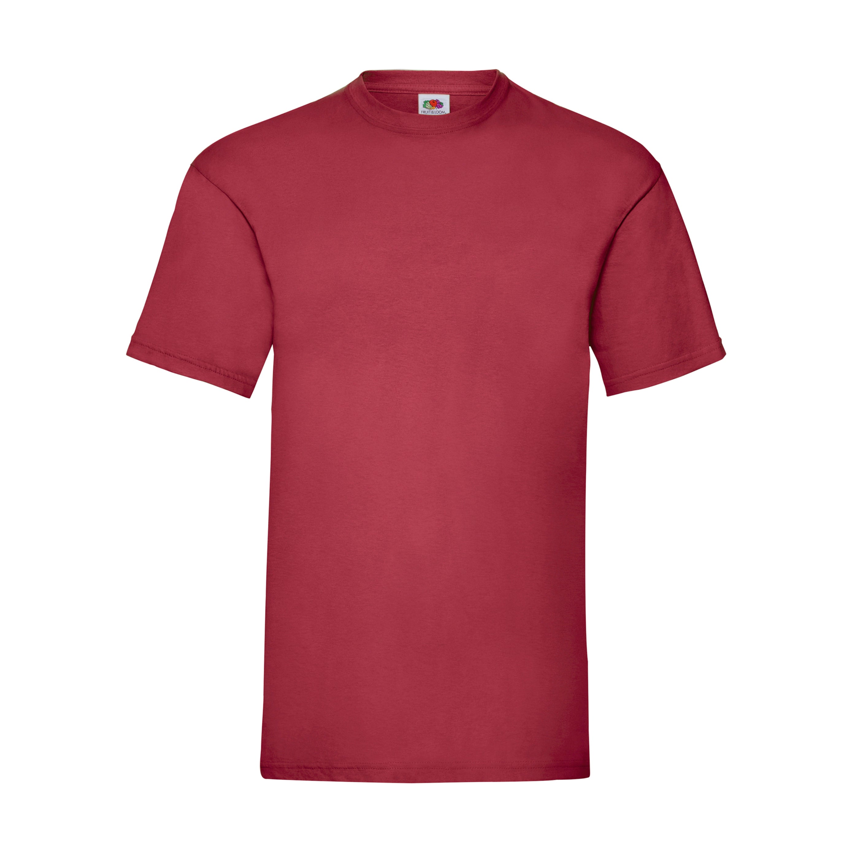 Valueweight Tee - Brick Red, Fruit Of The Loom