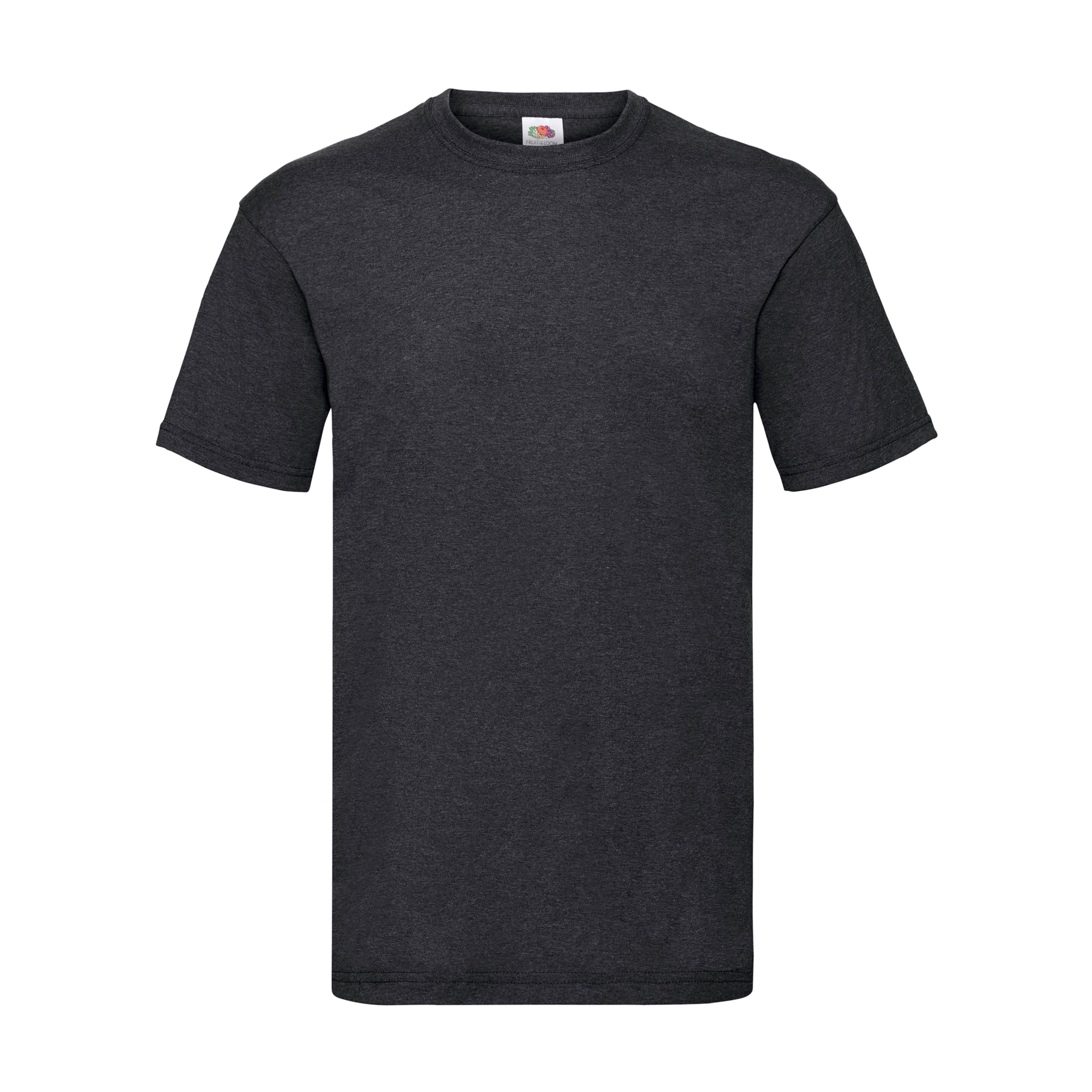Valueweight Tee - Dark Heather Grey, Fruit Of The Loom