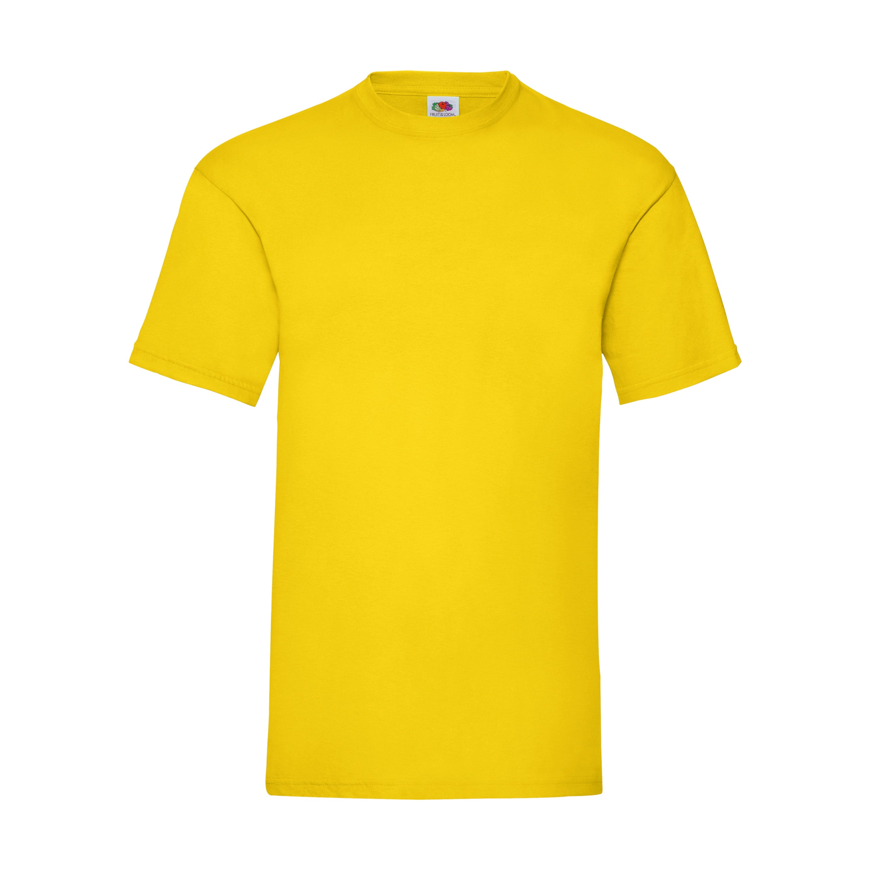 Valueweight Tee - Yellow, Fruit Of The Loom