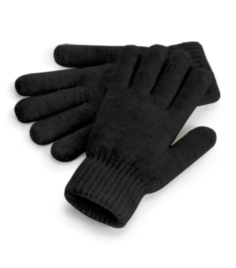 Cosy Ribbed Cuff Gloves