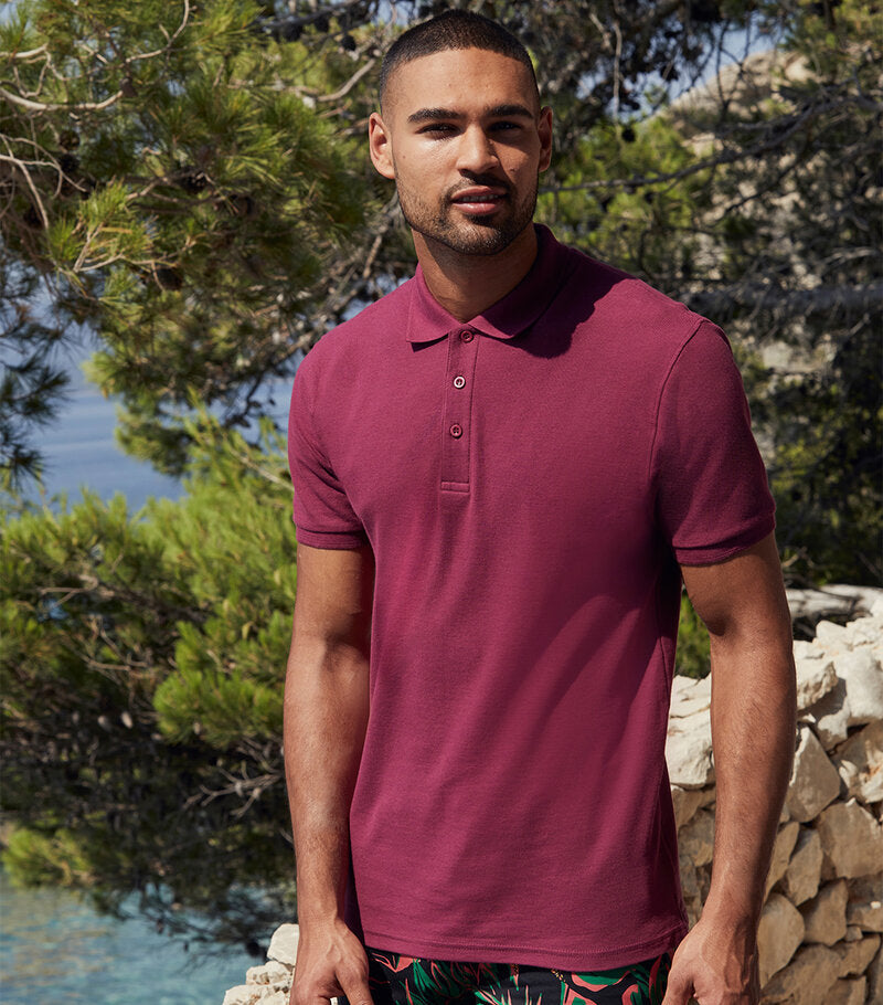 Fruit Of The Loom, Premium Polo, Svart