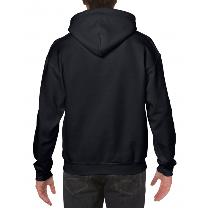 Heavy Blend Adult Hooded Sweatshirt, Svart