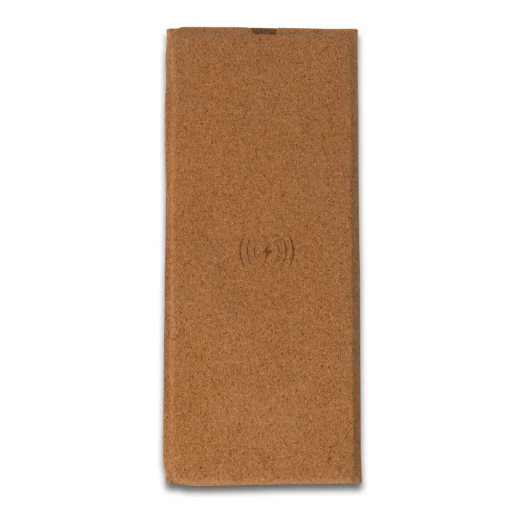 Musmatta i kork med trådlös laddning 5W med tryck