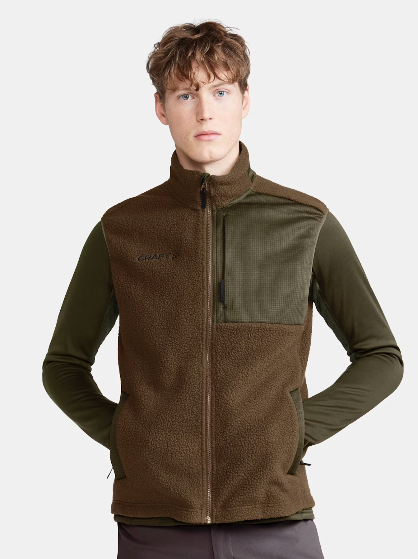 Craft - ADV Explore Pile Fleece Vest M, Rift