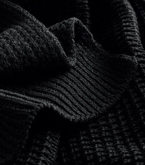 Classic Waffle Knit Scarf