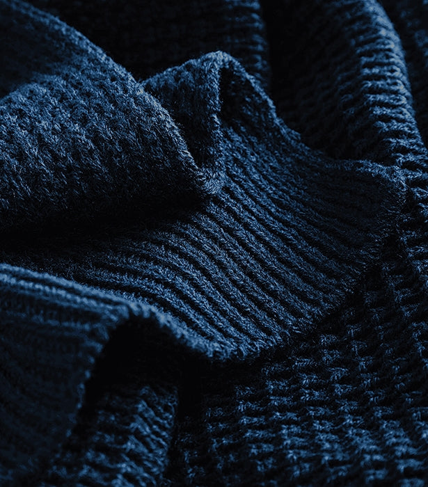 Classic Waffle Knit Scarf