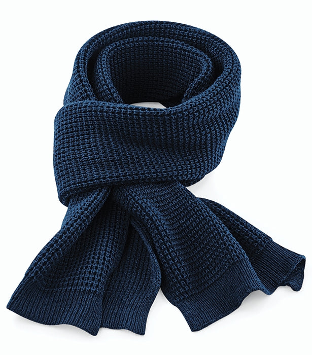 Classic Waffle Knit Scarf