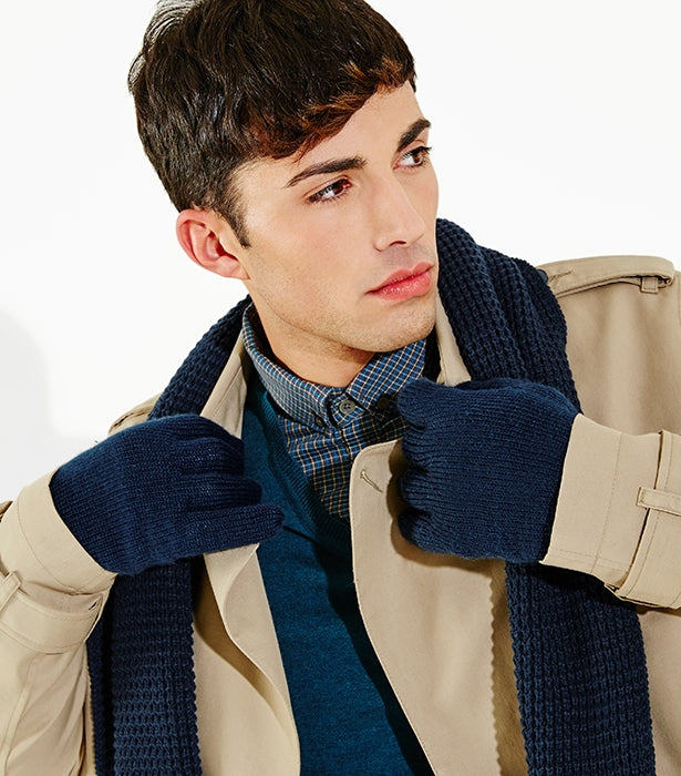 Classic Waffle Knit Scarf